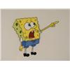 Image 2 : SpongeBob Pointing Original Animation Art Cel + Drawing
