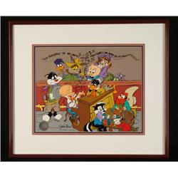 Looney Tune Chuck Jones Signed Animation Cel Elmer Fudd