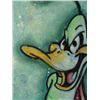 Image 2 : Dick Duerrstein Originl Art Painting Daffy Duck Dodgers