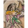 Image 2 : Dick Duerrstein Daffy Duck Cowboy Orig Cartoon Painting