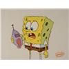 Image 2 : SpongeBob On The Phone Orig Animation Art Cel + Drawing