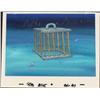 SongeBob Original Animation Background + Cel Ocean Cage