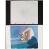 Image 1 : Original Prouction Drawing + Art Cel DUCKTALES Disney
