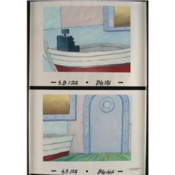 2 SpongeBob Backgrounds Original Animation Krusty Krab