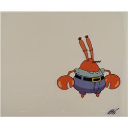 Speechless Mr. Krabs Cel Original Spongebob Production
