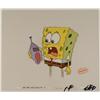 SpongeBob On The Phone Original Animation Art Cel