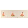3 Sequential Cels Spongebob Animation Art Original