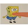 Image 2 : Mind Controlled Tongue Original Spongebab Animation Cel