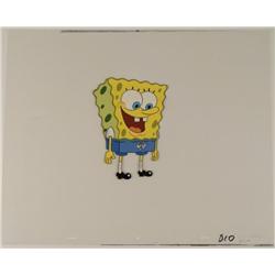 SpongeBob BIG Original Animation Art Production Cel