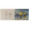 Original Drawing Cel and Background Animation Spongebob