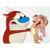 Image 2 : Wake Up Ren Production Cel Original Ren and Stimpy