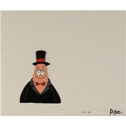 Production Cel Original SpongeBob Art Looking Sharp