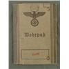 Image 1 : NAZI ARMY MANS WAR PASS  WEHRPASS  STAMPED  HEER  ON FR