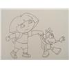 Image 3 : 3 Dora The Explorer Orig Animation Art Drawings Boots