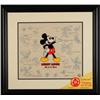 Mickey Mouse Disney Lumicel Framed Animation Art Cel