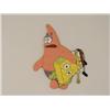 Image 2 : SpongeBob Carried By Patrick Orig Animation Art Cel
