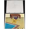 Image 1 : Pluto Animation Cel Orig + Disney Mouse Works Drawing