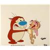 Image 1 : Animation Original Cel Isnt Happening Ren and Stimpy