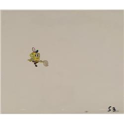 Original Janitor on Duty Spongebob Production Cel Art