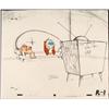 Image 1 : Cel Original Ren and Stimpy Repro Drawing Animation