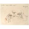 Image 3 : Drawing Ren and Stimpy Original Animation Cel Tissue