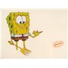 Image 2 : Original Spongebob Party Hat Fingers Animation Cel Art