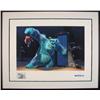 Image 1 : MONSTERS INC Disney Framed LE Giclee Art Print SULLEY