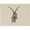 Image 2 : Cel Production Spongebob Original Plankton Happy Art