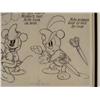 Image 3 : Original Disney 1939 Art Model Sheet Mickey Tailor Rare
