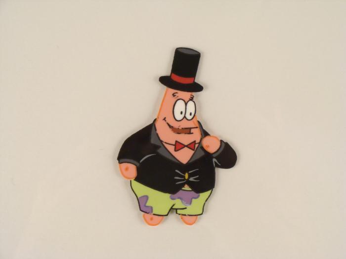 Patrick Hat Original Patrick Star Animation Hat Cel SpongeBob Art