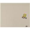 Cel Animation Spongebob Original Holding Green Red Can