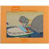 SPONGEBOB Mr Krabs Driving Original Production Art Cel