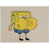 Image 2 : Original Be Careful Spongebob Production Art Cel