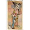 Dick Duerrstein Bugs Bunny Cowboy Orig Cartoon Painting