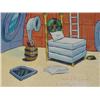 Image 2 : Original SpongeBob Bedroom Production Background Cel