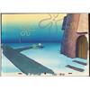 Original Spongebob Production House Background Cel Art