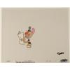 Image 1 : Production Ren and Stimpy Original Cel Scruffy Reading