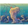Image 2 : Background Cel SpongeBob Original Production Rocks Art