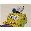 Image 2 : Animation Scared SpongeBob Cel Original Art Nickelodeon