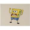 Image 2 : Clenching Teeth SpongeBob Animation Cel Original Art