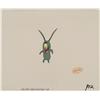 Image 1 : SpongeBob Original Plankton Jump For Joy Cel Animation
