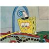 Image 2 : SpongeBob Tongue Out Background Animation Cel Original