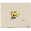 Original Animation Art SpongeBob In Suit Pointing Cel