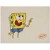 Image 2 : Original Animation Art SpongeBob In Suit Pointing Cel