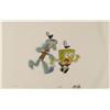 Image 1 : SpongeBob Running Cel Original Squidward Production Art