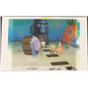 Time Room SpongeBob Original Background Cel Animation