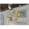 Image 2 : SpongeBob Original Cel Background Animation Art Mirror