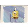 SpongeBob Chrome Original Background Cel Production Art