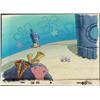 Hold Rope Background Original SpongeBob Animation Cel