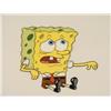 Image 2 : Cel SpongeBob Animation Original Art Gloomy Eyes Sad